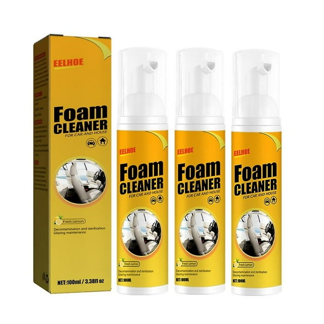 FoamCleaner | Krachtige schuimreiniger met citroengeur - 1+2 GRATIS