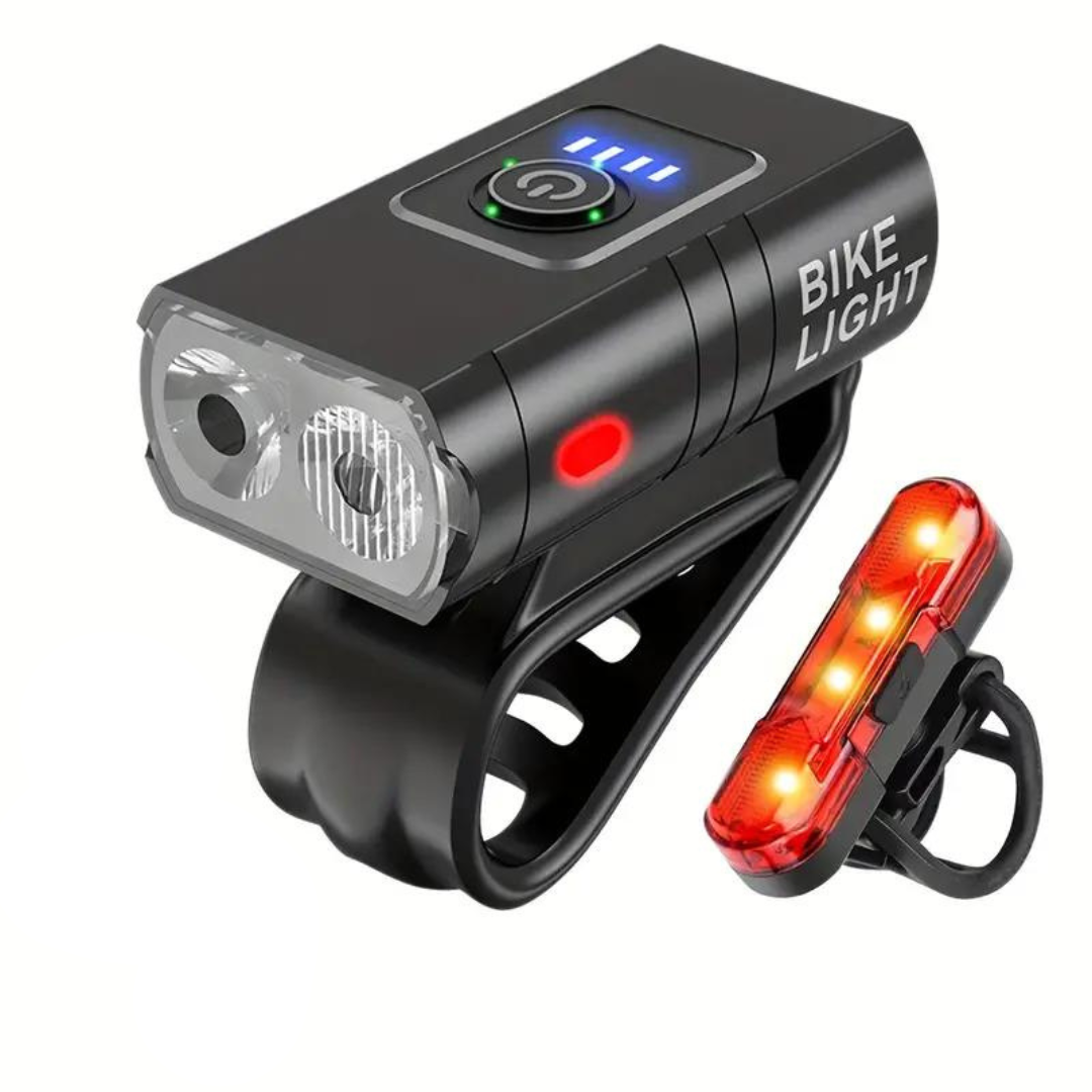 LED Fietsverlichting - 1000 & 500 Lumen - USB Oplaadbaar