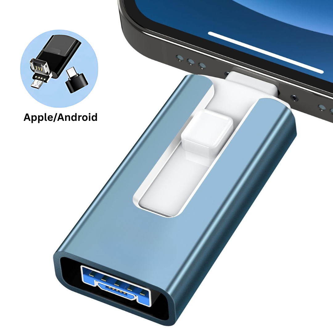 DataPlug – Direct Extra Opslag voor Telefoon | Plug & Play USB/Type-C Stick