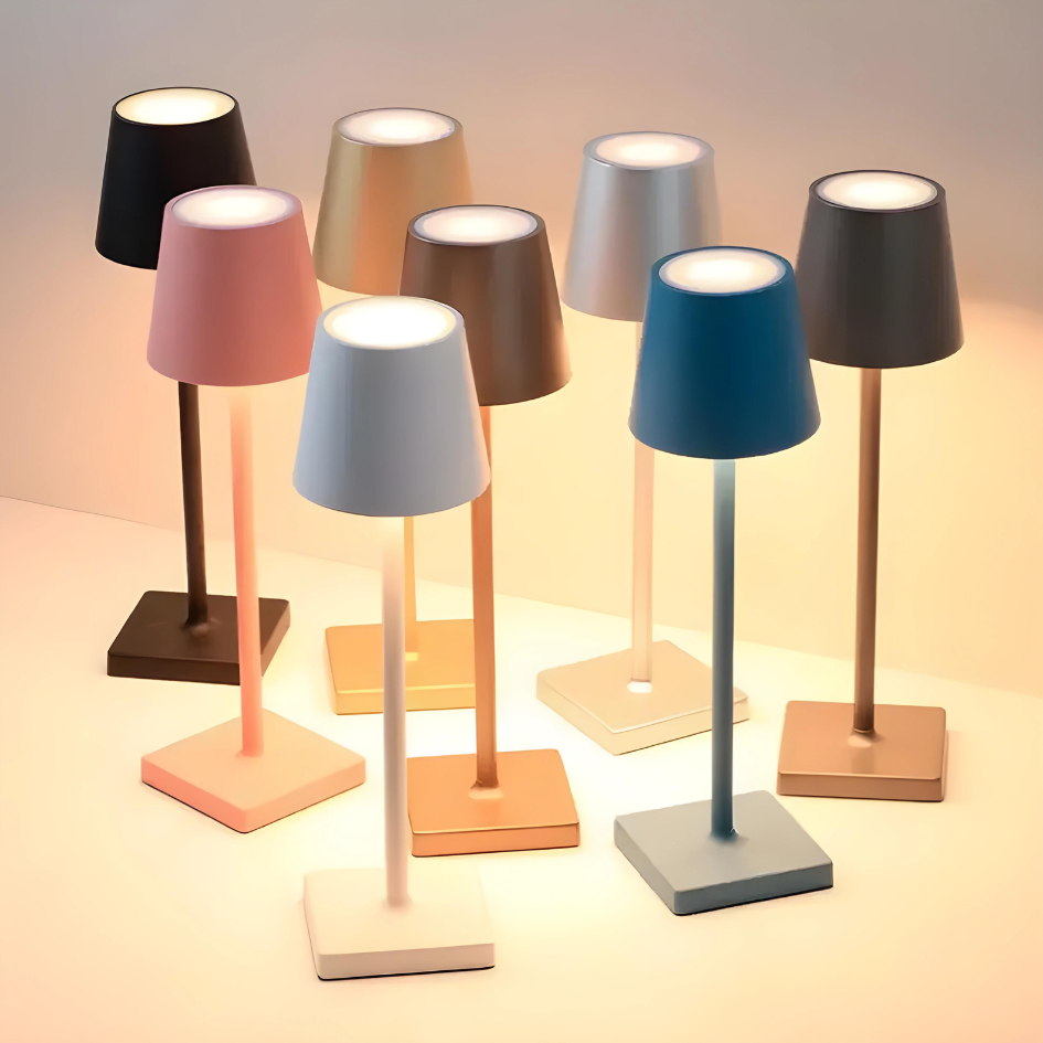 Draadloze tafellamp dimbaar – LED – lange batterijduur