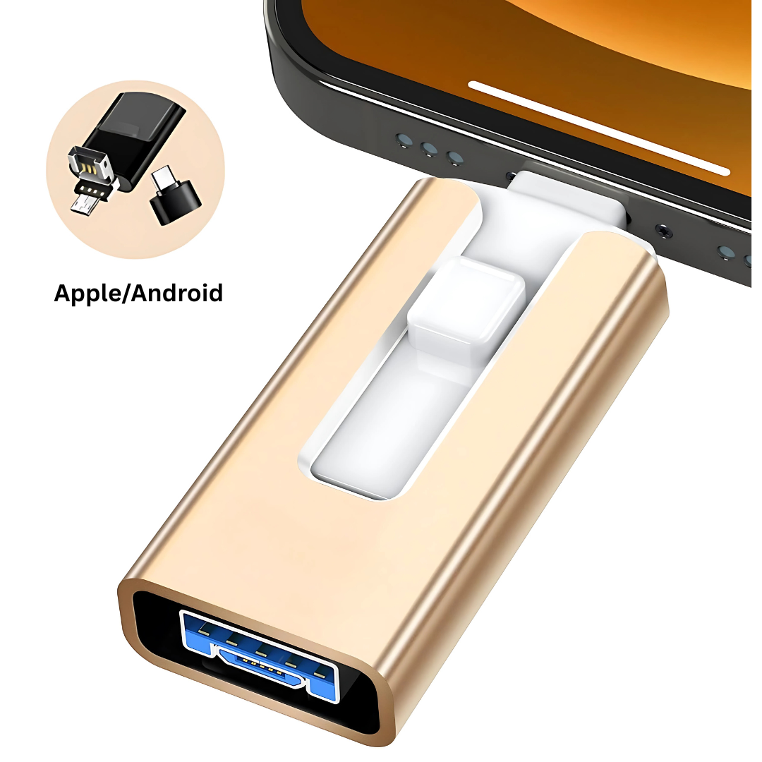 DataPlug – Direct Extra Opslag voor Telefoon | Plug & Play USB/Type-C Stick