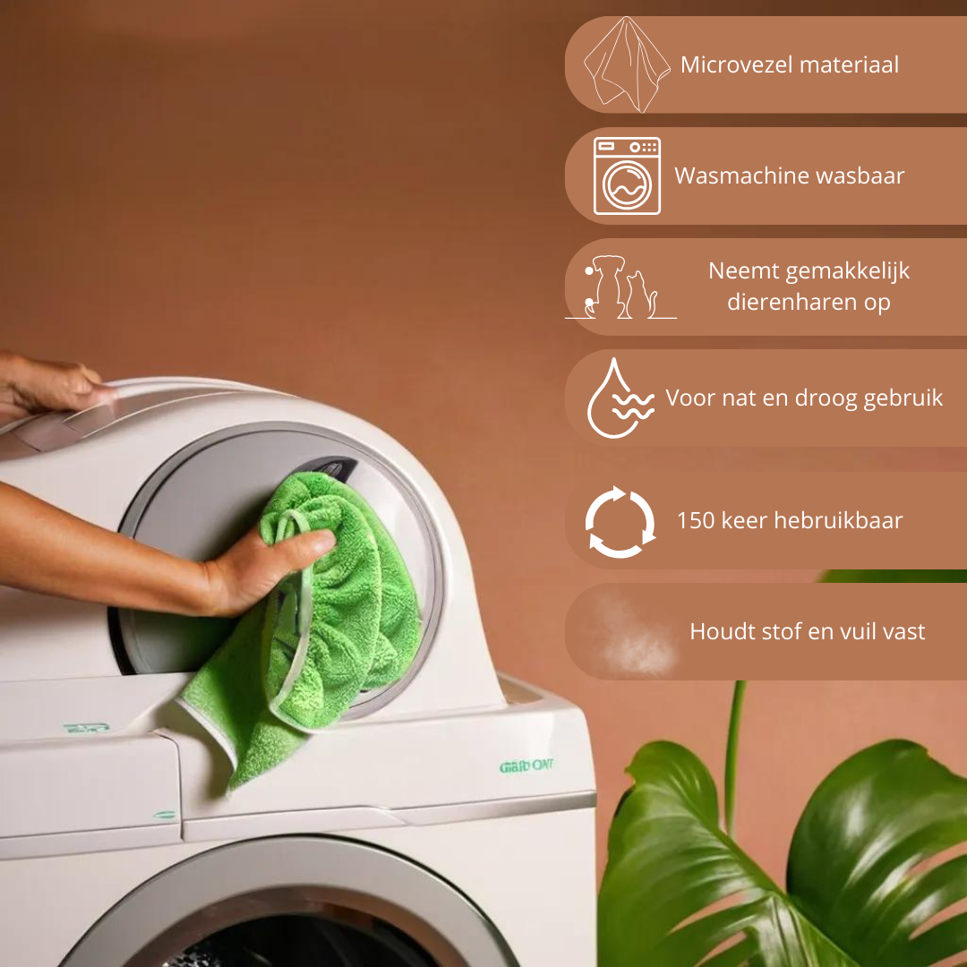 NatureMop Milieuvriendelijke Mop voor Swiffer