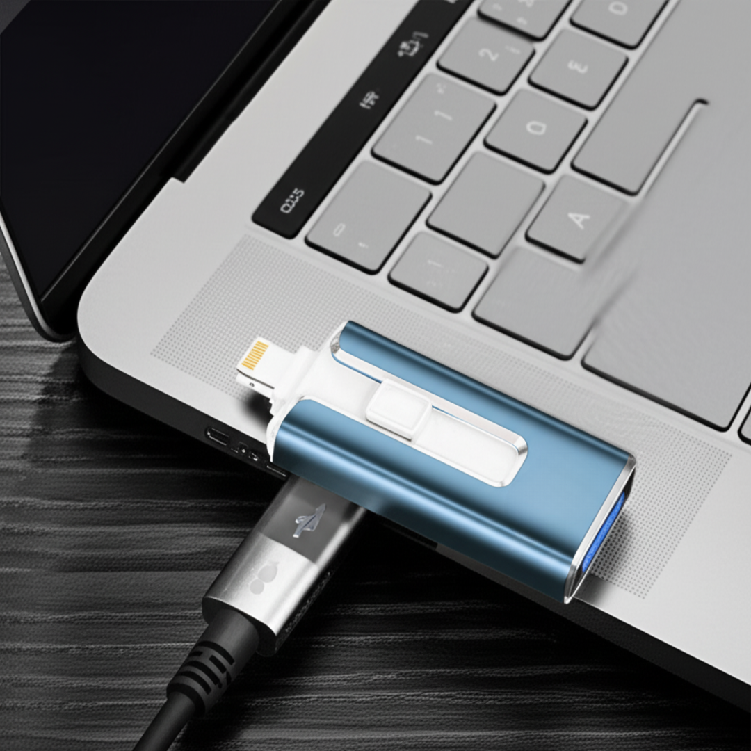 DataPlug – Direct Extra Opslag voor Telefoon | Plug & Play USB/Type-C Stick