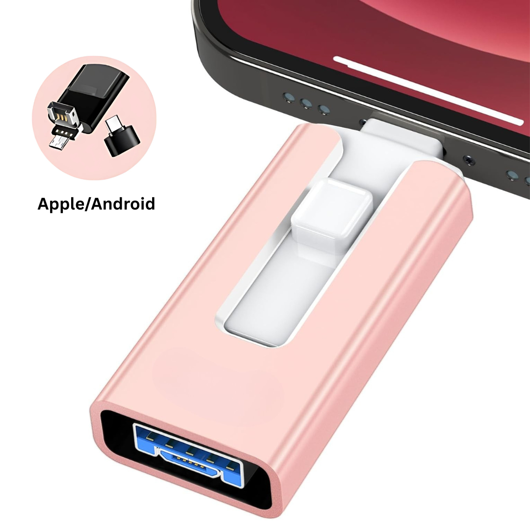 DataPlug – Direct Extra Opslag voor Telefoon | Plug & Play USB/Type-C Stick