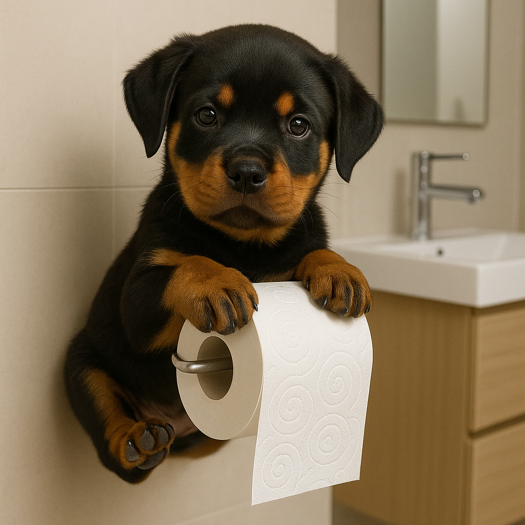 Honden WC Rolhouder