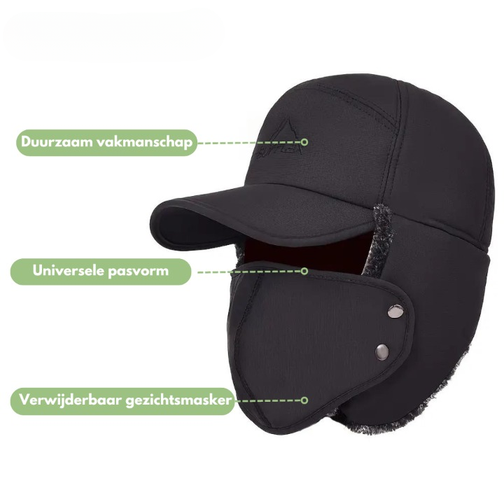 Supplex Full Face Wintermuts - Thermisch Gevoerd