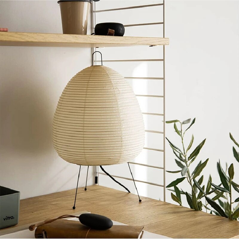 ZenGlow - Japanse rijstpapieren lamp voor stijlvolle interieurs