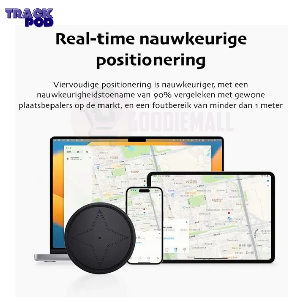 Magnetische GPS Tracker TrackChip – Real-time Locatie voor Auto, Scooter & Fiets