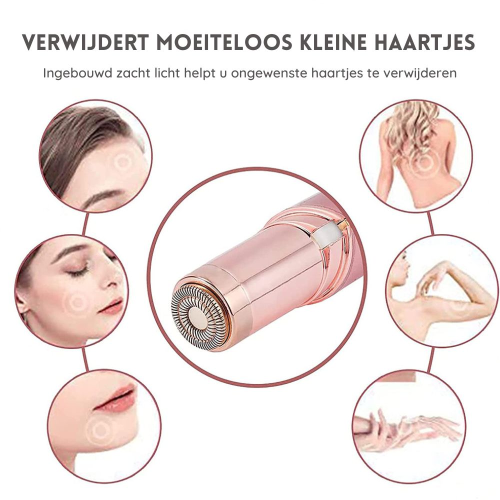 Electric Facial Hair Remover | Eenvoudige en Pijnloze Manier om Gezichtshaar te Verwijderen