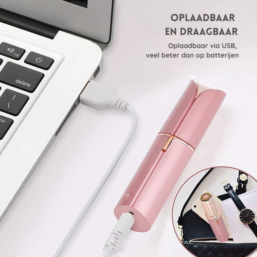 Electric Facial Hair Remover | Eenvoudige en Pijnloze Manier om Gezichtshaar te Verwijderen