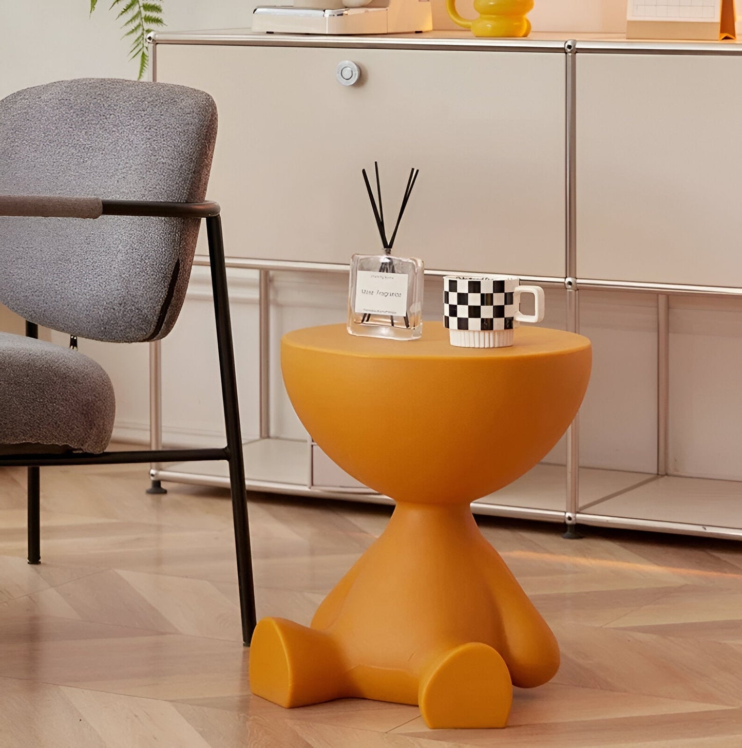 FormaLuxe – Luxe Ronde Salontafel – Moderne Bijzettafel voor Woonkamer & Slaapkamer
