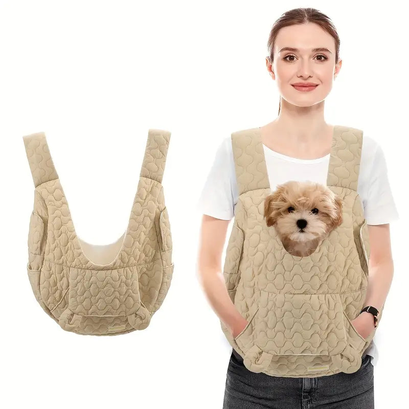 Inez - Comfortabele draagtas voor kleine honden en puppies
