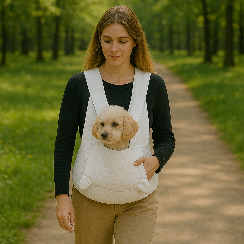 Inez - Comfortabele draagtas voor kleine honden en puppies