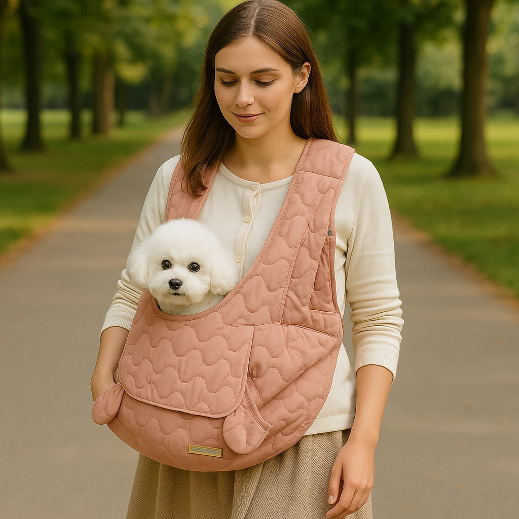 Inez - Comfortabele draagtas voor kleine honden en puppies