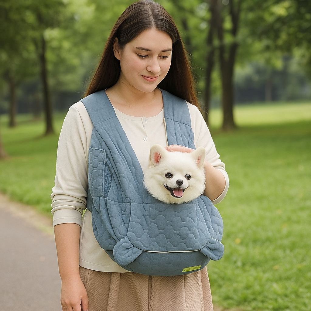 Inez - Comfortabele draagtas voor kleine honden en puppies