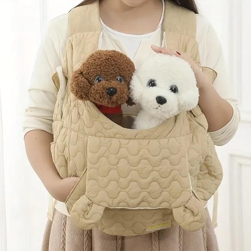 Inez - Comfortabele draagtas voor kleine honden en puppies