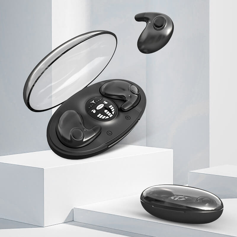 Onzichtbare Draadloze Bluetooth Slaap-Oordopjes – IPX5 Waterproof – Comfortabel & Geschikt voor Zijslapers