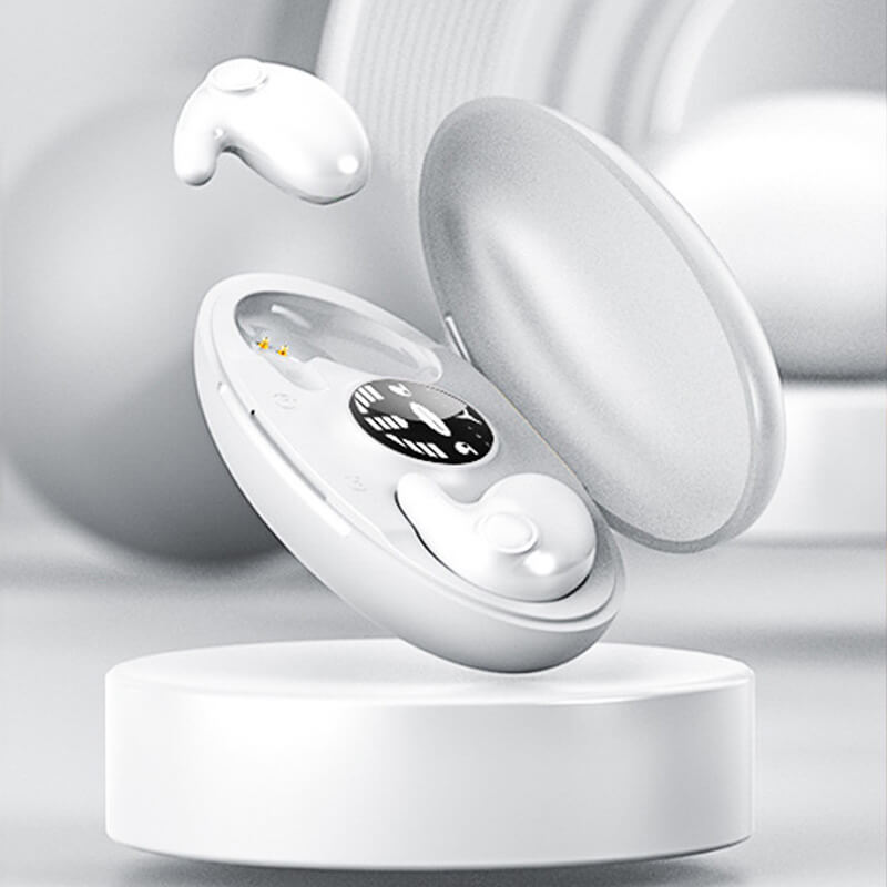 Onzichtbare Draadloze Bluetooth Slaap-Oordopjes – IPX5 Waterproof – Comfortabel & Geschikt voor Zijslapers