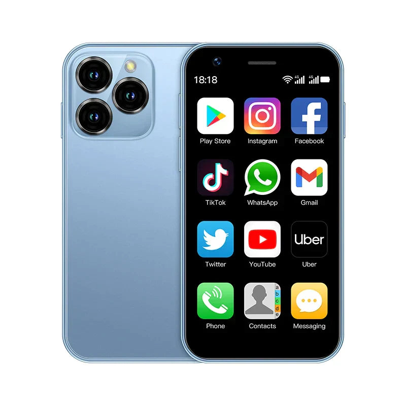 SmartPhone 2.0 – Mini Android Dual SIM Pocket Phone met GPS, WIFI & Touchscreen