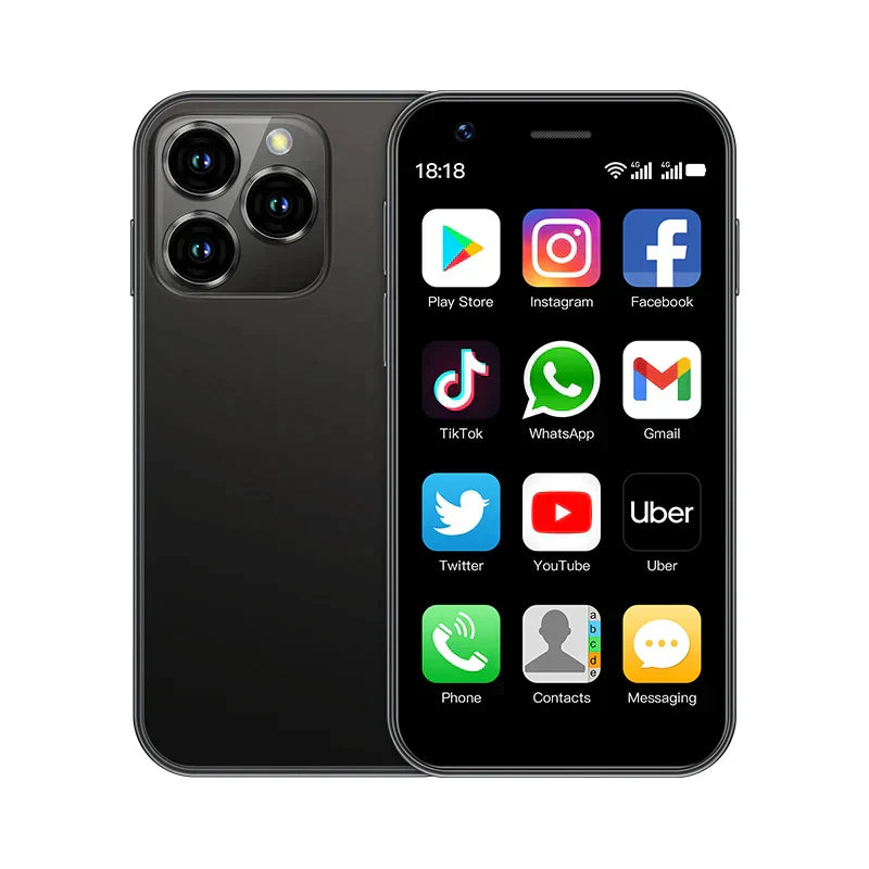 SmartPhone 2.0 – Mini Android Dual SIM Pocket Phone met GPS, WIFI & Touchscreen
