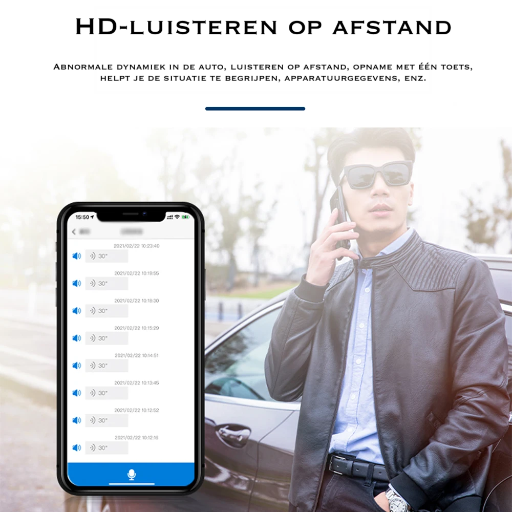 Magnetische GPS Tracker TrackChip – Real-time Locatie voor Auto, Scooter & Fiets