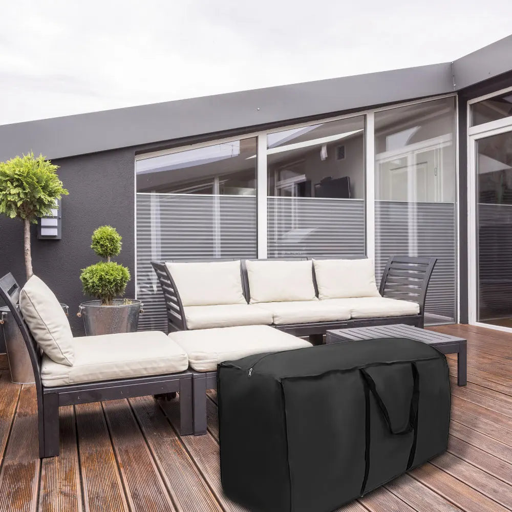 Waterdichte opbergtas voor tuinmeubelen - Heavy-Duty 210D Oxford stof - UV-bestendig en scheurvast Buitenhoes