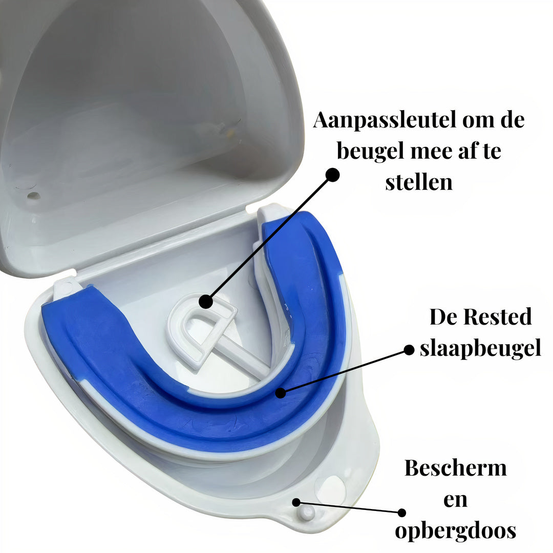 SilentSleep Apneubeugel tegen Snurken & Milde Slaapapneu – Vormbare Snurkbeugel – BPA-vrij & Comfortabel