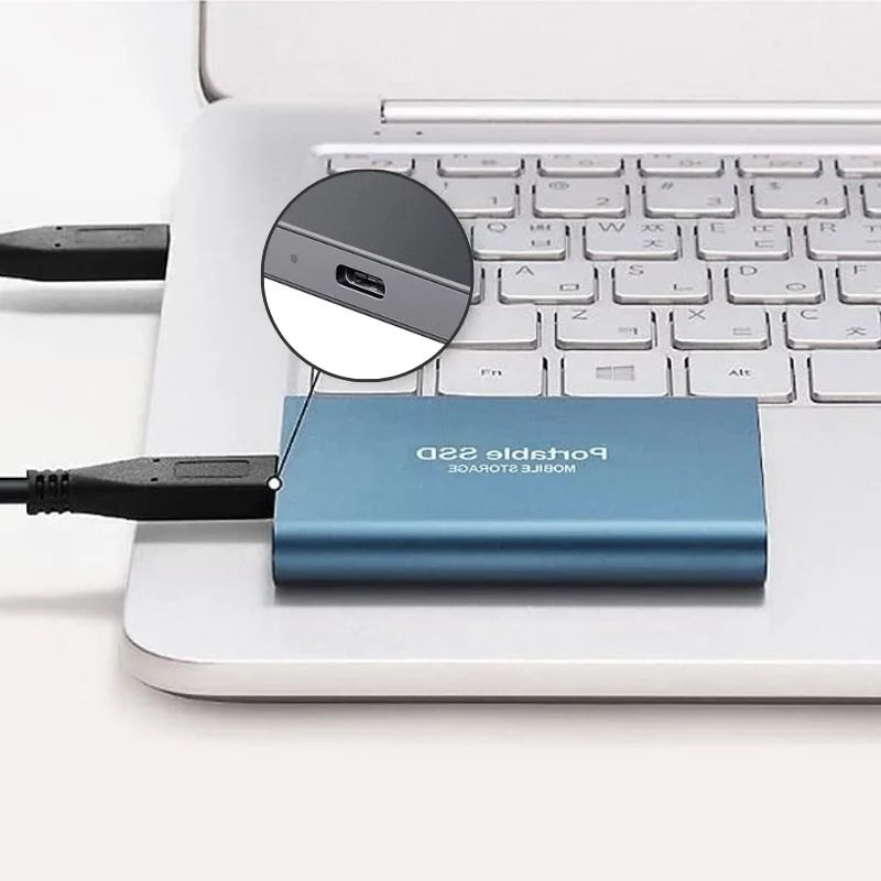 16TB/8TB/4TB/2TB/1TB Ultra Snel Externe SSD & USB 3.1 Plug-and-Play Opslag