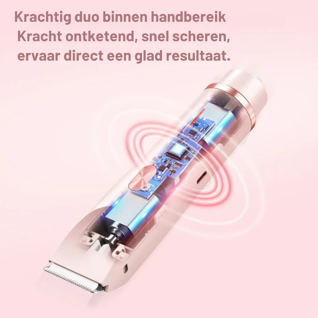 SatinSkin Ladyshave – draadloos scheerapparaat voor vrouwen, nat & droog, pijnloze ontharing