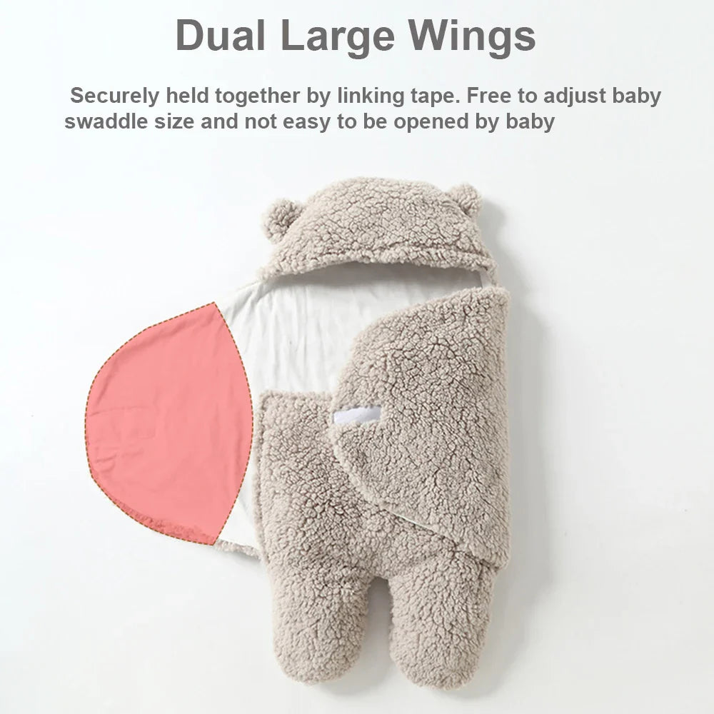 SnuggleBear - Baby Wikkel Deken