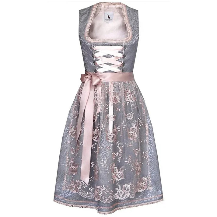 Agnes - Dirndl-kostuum met korte mouwen voor Oktoberfest