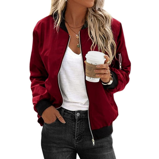 Annet Dames Bomberjas | Casual met Ritssluiting