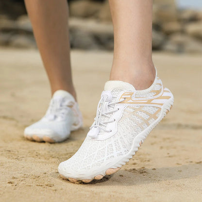 Ademende Barefoot Waterschoenen met Sneldrogend Materiaal & Anti-Slip Zool
