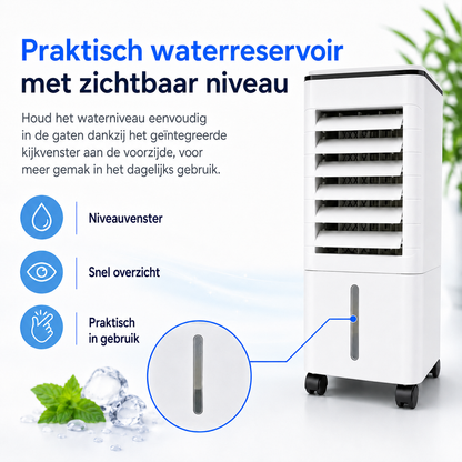 Draagbare Raamloze Aircooler voor Thuis & Kantoor
