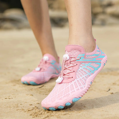 Ademende Barefoot Waterschoenen met Sneldrogend Materiaal & Anti-Slip Zool