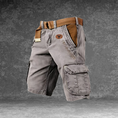 Korte cargo broek heren – Regular fit – Katoenmix – Zomer – Meerdere kleuren