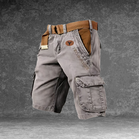 Korte cargo broek heren – Regular fit – Katoenmix – Zomer – Meerdere kleuren