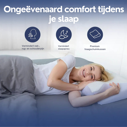 Ergonomisch & Ondersteunend Kussen – Voor Pijnvrije Nachten