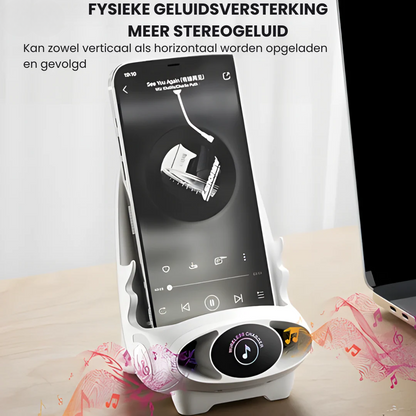 Slimme Mini-Stoel Draadloos Opladen en Entertainment Voor Smartphones en Tablets