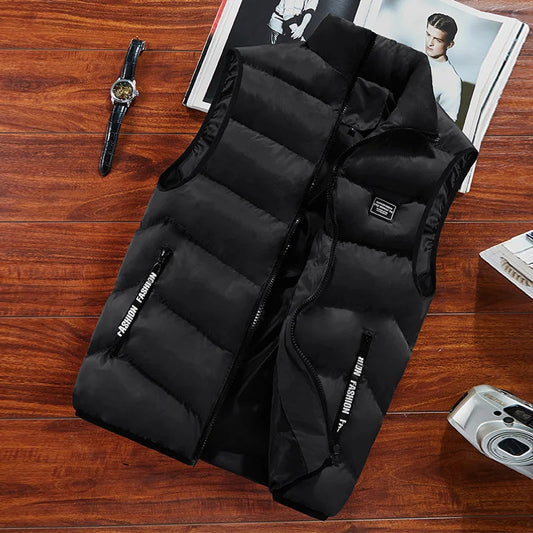 Bodywarmer voor heren - gewatteerd, warm, 6 kleuren, ideaal voor winter