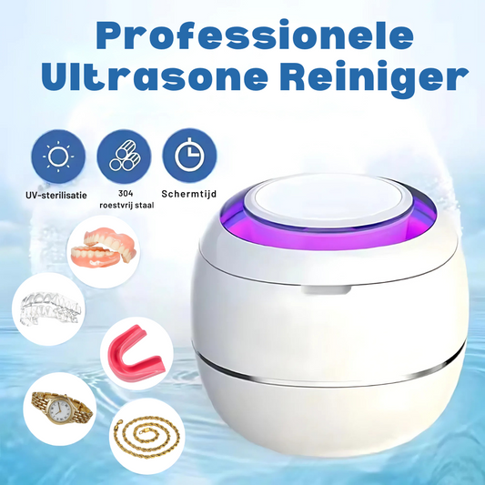 Ultrasonic Desinfectie Box – Dieptereiniging voor Kunstgebit, Aligners & Beugels