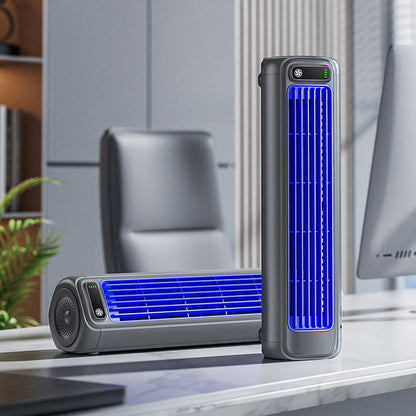 Windee Draagbare Airconditioner 2000mAh - Bladloze Wandventilator