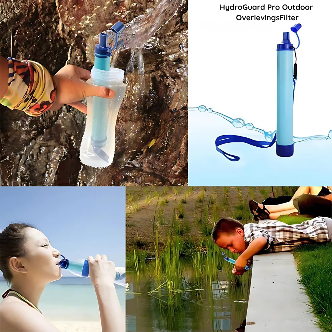 HydroGuard Pro Outdoor OverlevingsFilter Water Zuivering