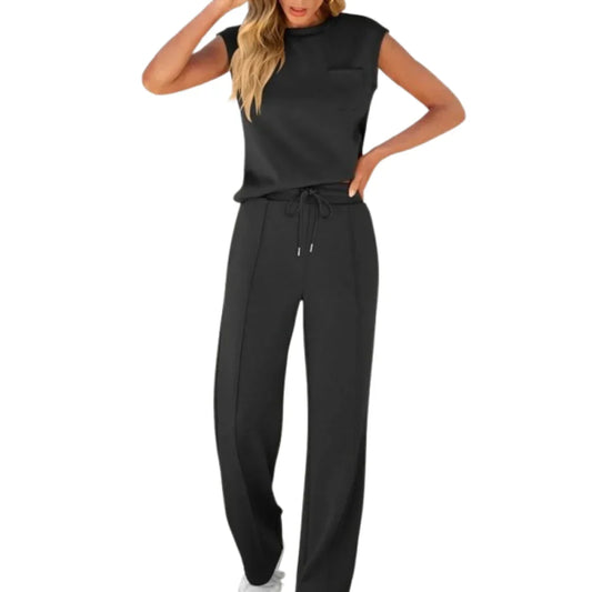 Sara Dames Oversized Set - Casual voor Zomergebruik, Geschikt voor Thuis en Vrije Tijd