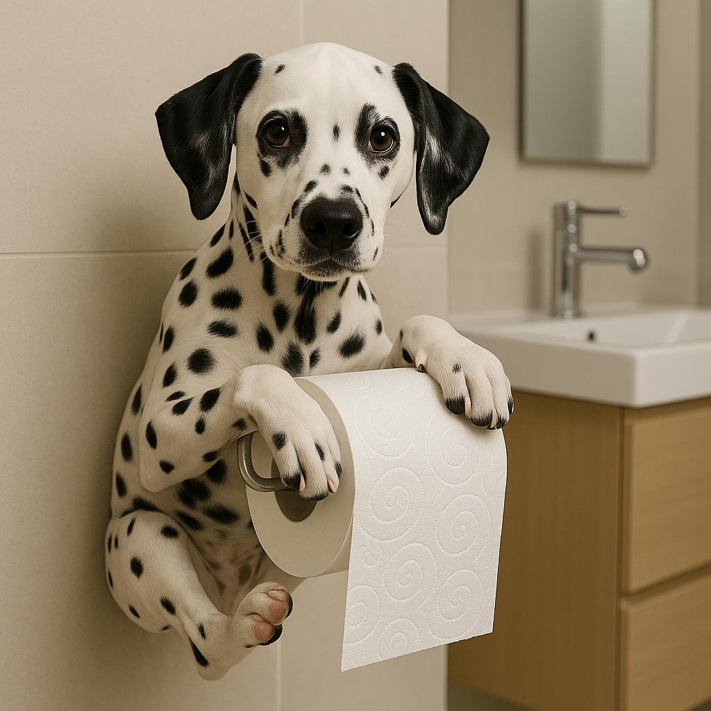 Honden WC Rolhouder