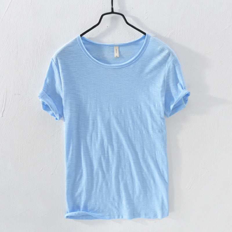 Elijah – Soft touch T shirt met Ronde Hals
