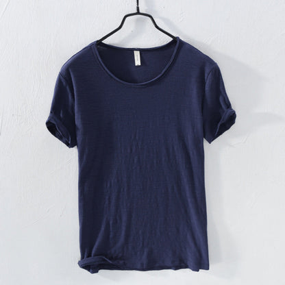 Elijah – Soft touch T shirt met Ronde Hals