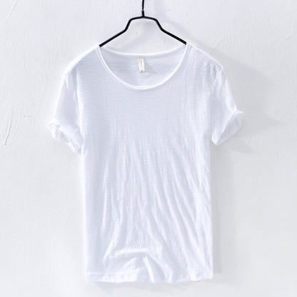 Elijah – Soft touch T shirt met Ronde Hals