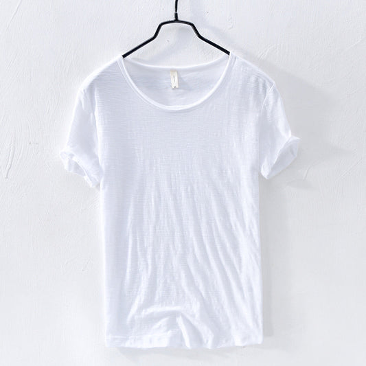 Elijah – Soft touch T shirt met Ronde Hals