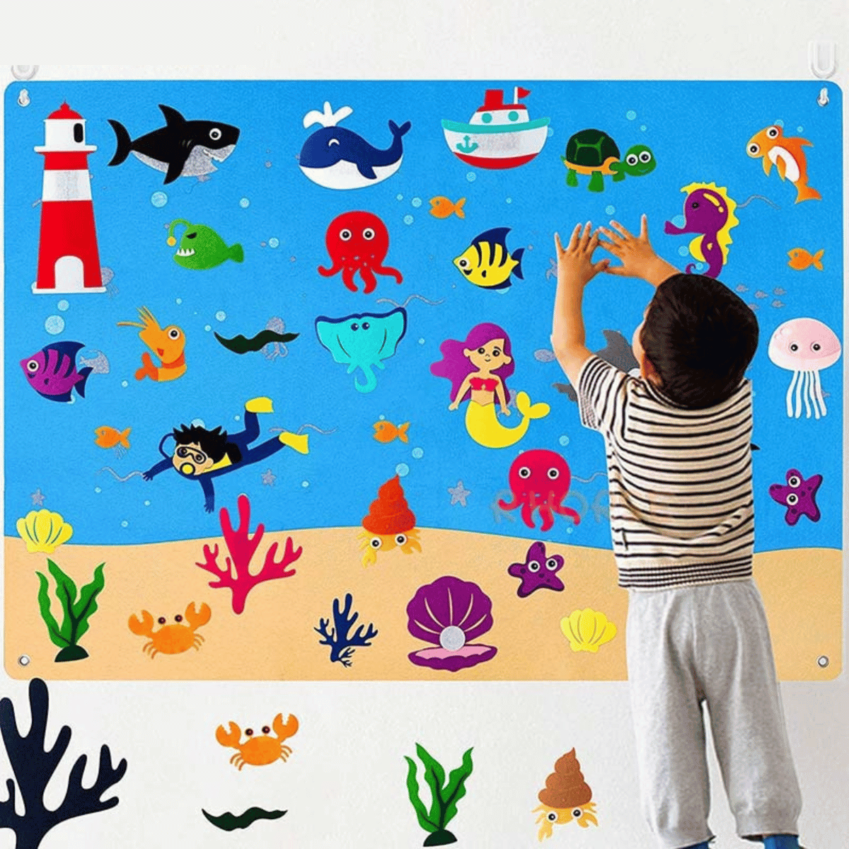 FeltBoard - Eindeloos ontdek- en speelplezier! - Viltbord